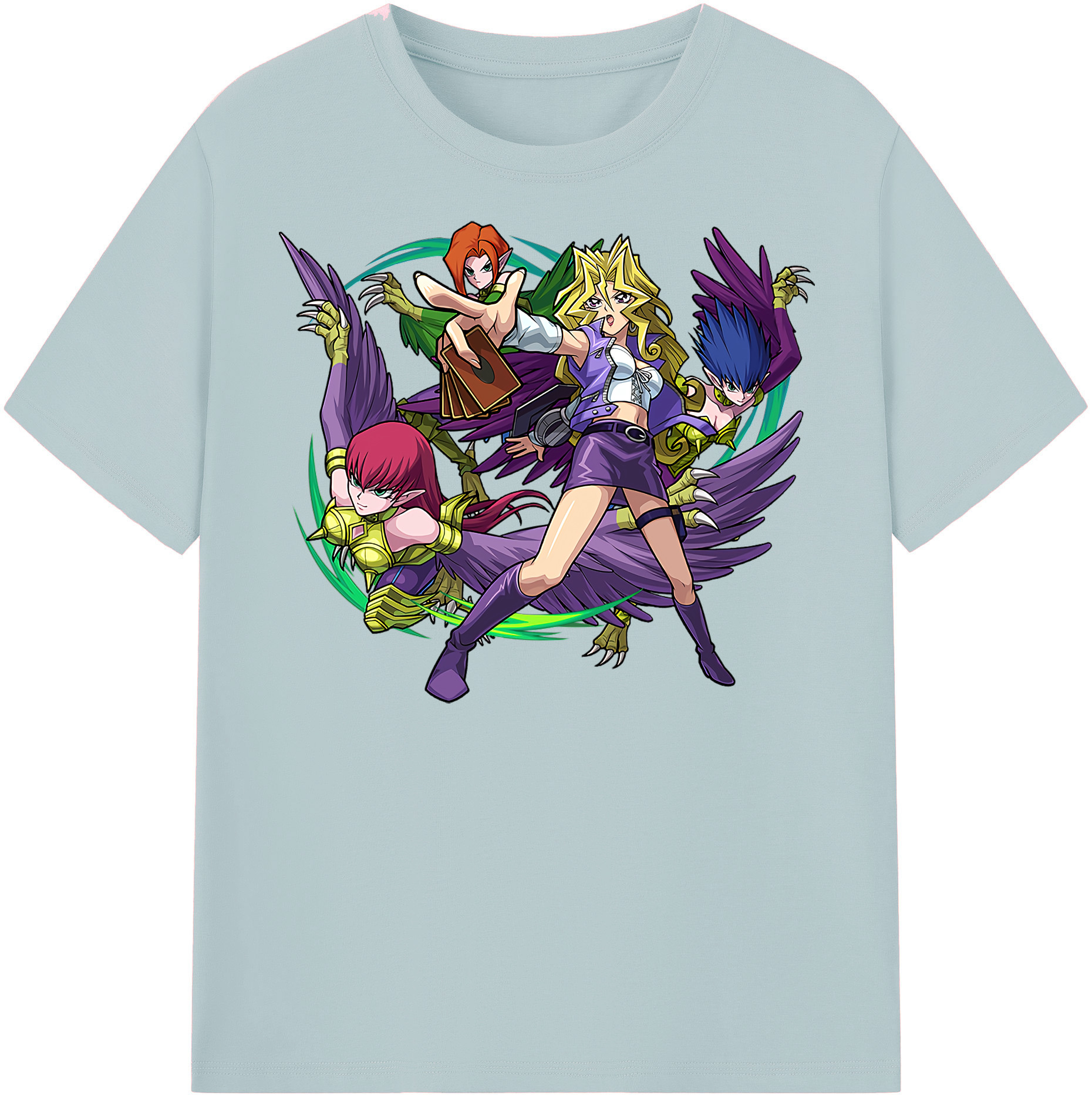 （画像用） 遊☆戯☆王 Yu-Gi-Oh! 綿100％半袖Tシャツ（フロントプリント）